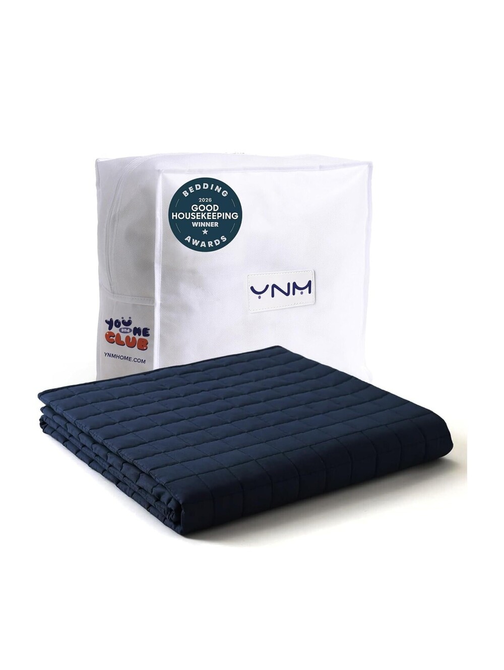 Cooling Weighted Blanket Adults 17lbs Heavy Bed Throw for One Person of 160lbs